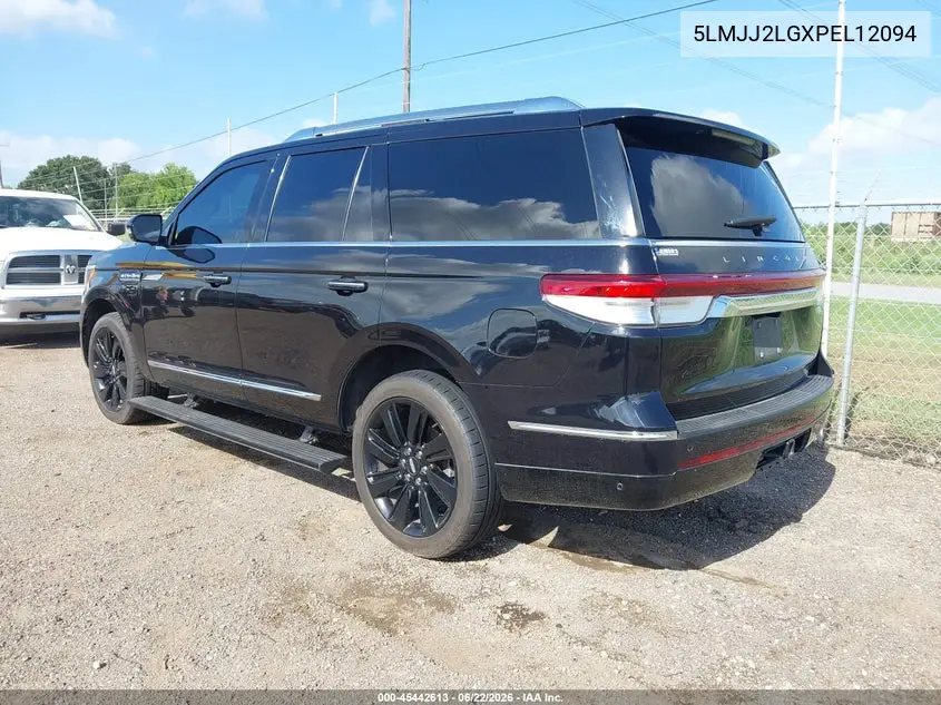 2023 Lincoln Navigator Reserve VIN: 5LMJJ2LGXPEL12094 Lot: 45442613