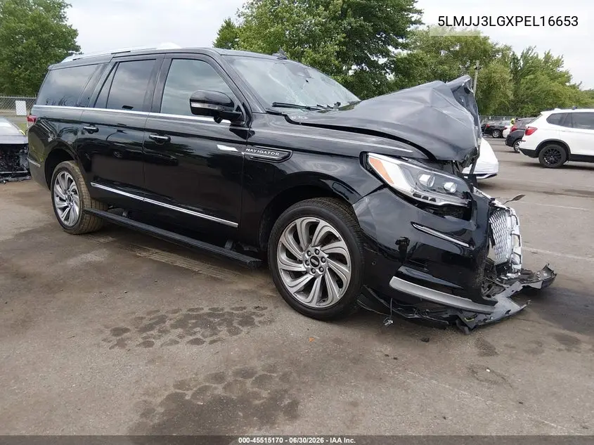 2023 Lincoln Navigator Reserve L VIN: 5LMJJ3LGXPEL16653 Lot: 45515170