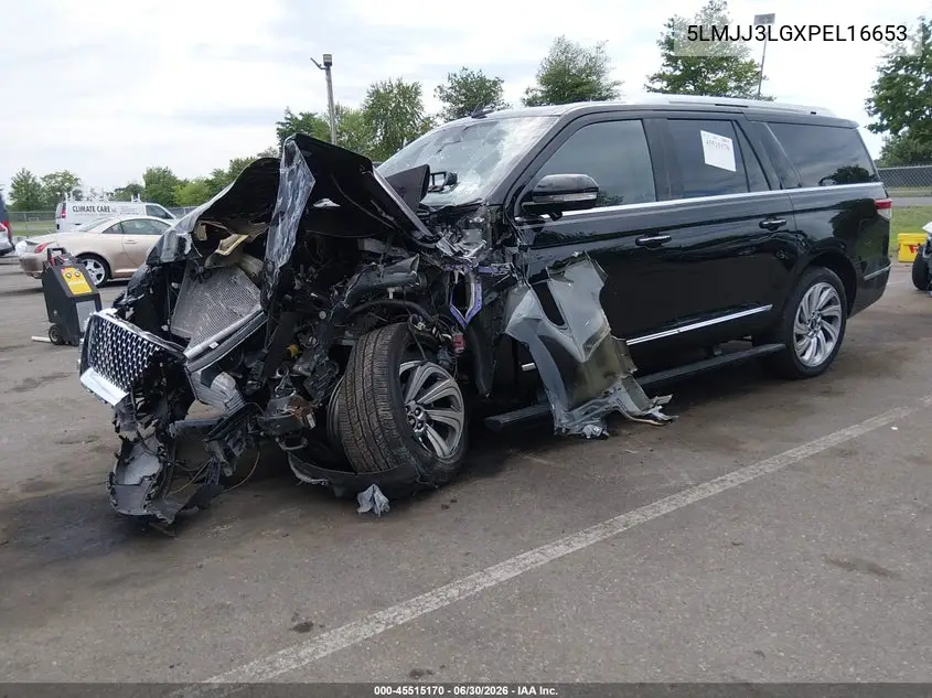 2023 Lincoln Navigator Reserve L VIN: 5LMJJ3LGXPEL16653 Lot: 45515170