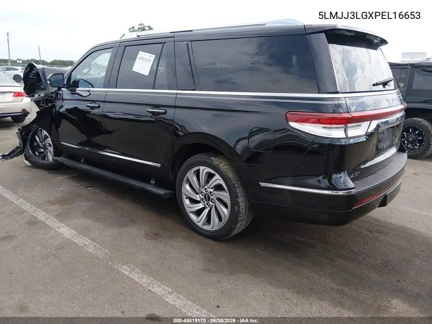 2023 Lincoln Navigator Reserve L VIN: 5LMJJ3LGXPEL16653 Lot: 45515170