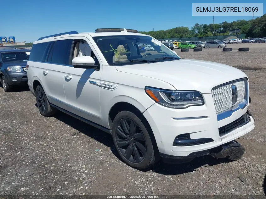 2024 Lincoln Navigator Reserve L VIN: 5LMJJ3LG7REL18069 Lot: 45309107