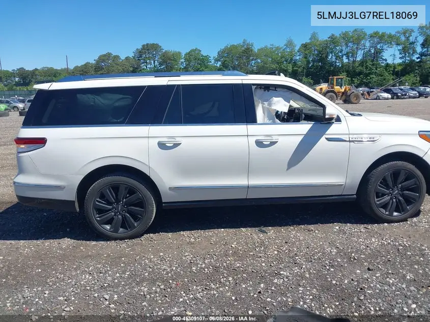 2024 Lincoln Navigator Reserve L VIN: 5LMJJ3LG7REL18069 Lot: 45309107