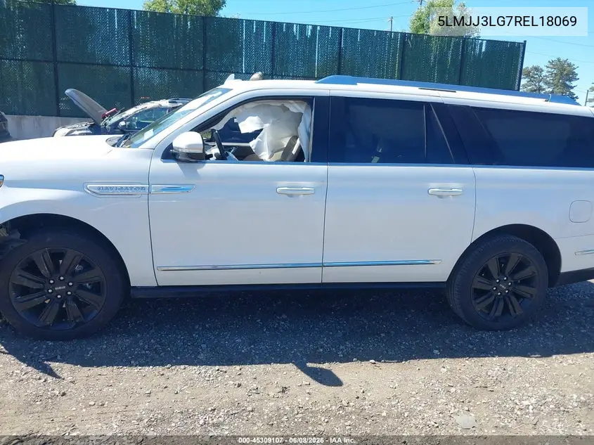 2024 Lincoln Navigator Reserve L VIN: 5LMJJ3LG7REL18069 Lot: 45309107