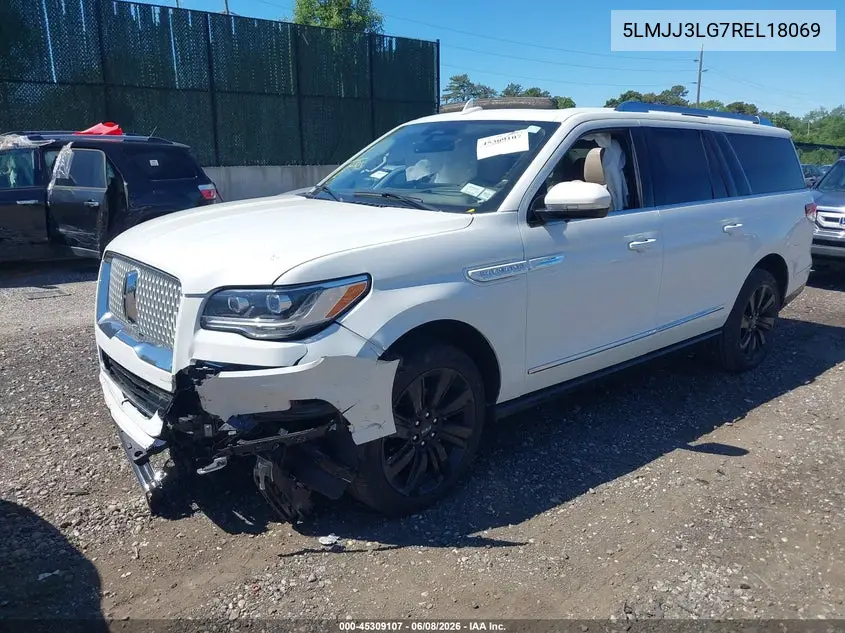 2024 Lincoln Navigator Reserve L VIN: 5LMJJ3LG7REL18069 Lot: 45309107