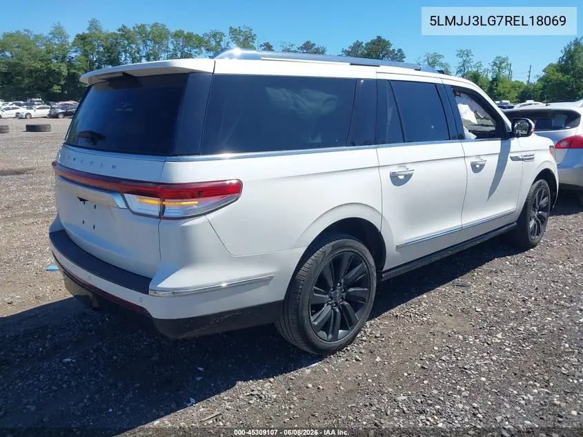 2024 Lincoln Navigator Reserve L VIN: 5LMJJ3LG7REL18069 Lot: 45309107