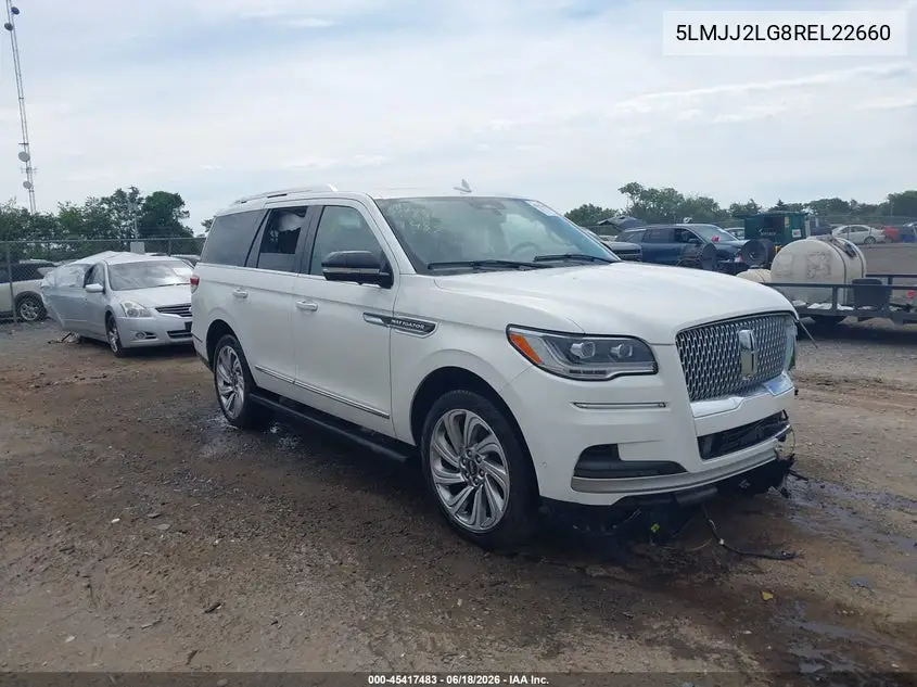 2024 Lincoln Navigator Reserve VIN: 5LMJJ2LG8REL22660 Lot: 45417483