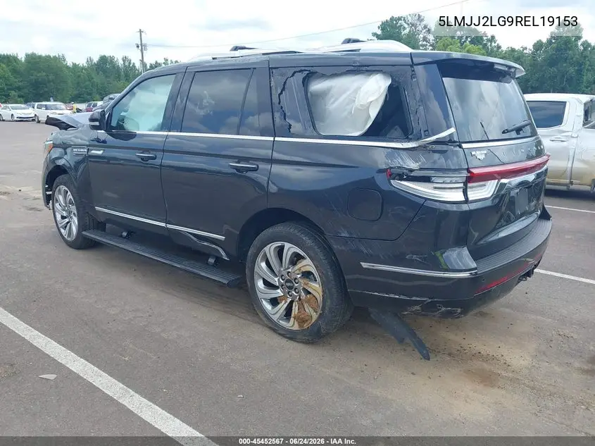 2024 Lincoln Navigator Reserve VIN: 5LMJJ2LG9REL19153 Lot: 45452567