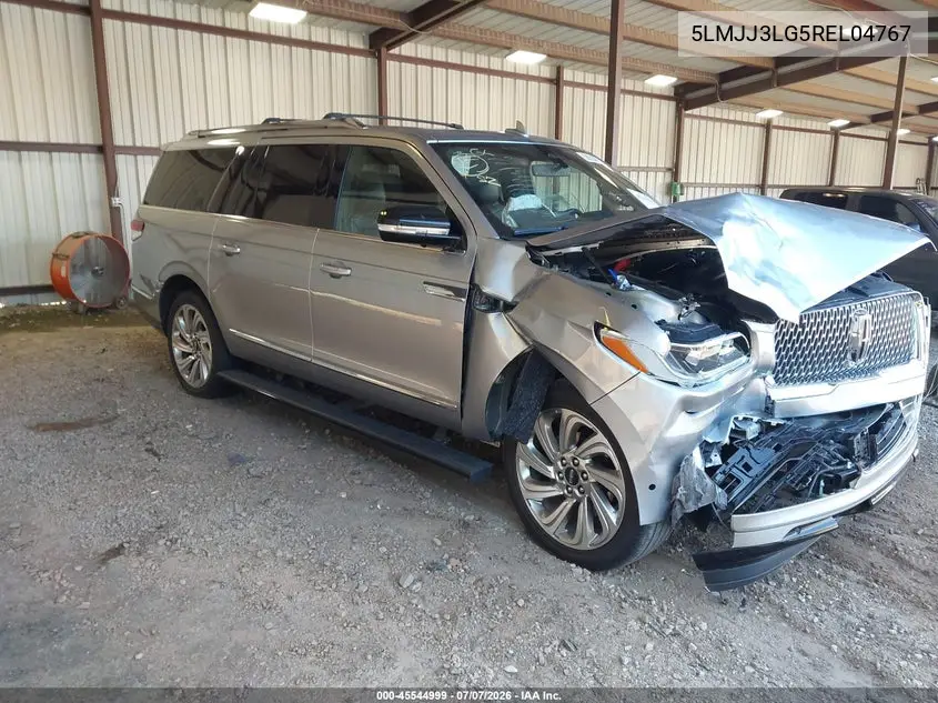 2024 Lincoln Navigator Reserve L VIN: 5LMJJ3LG5REL04767 Lot: 45544999