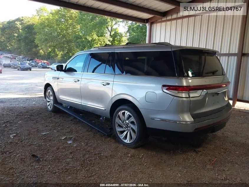 2024 Lincoln Navigator Reserve L VIN: 5LMJJ3LG5REL04767 Lot: 45544999