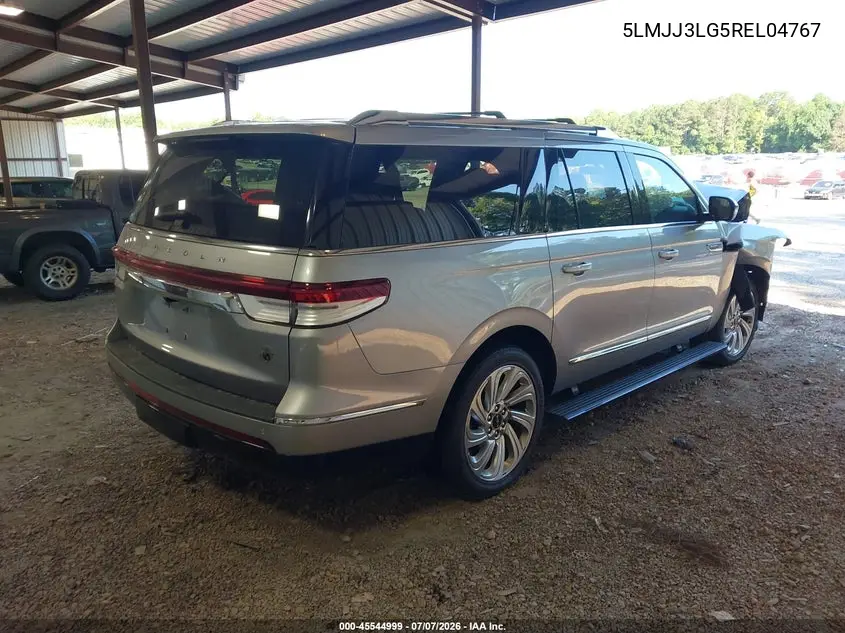 2024 Lincoln Navigator Reserve L VIN: 5LMJJ3LG5REL04767 Lot: 45544999