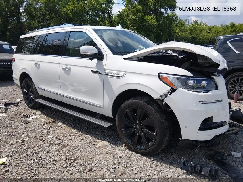 2024 Lincoln Navigator Reserve L VIN: 5LMJJ3LG3REL18358 Lot: 45643266