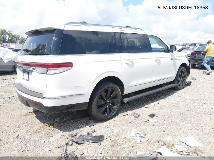 2024 Lincoln Navigator Reserve L VIN: 5LMJJ3LG3REL18358 Lot: 45643266