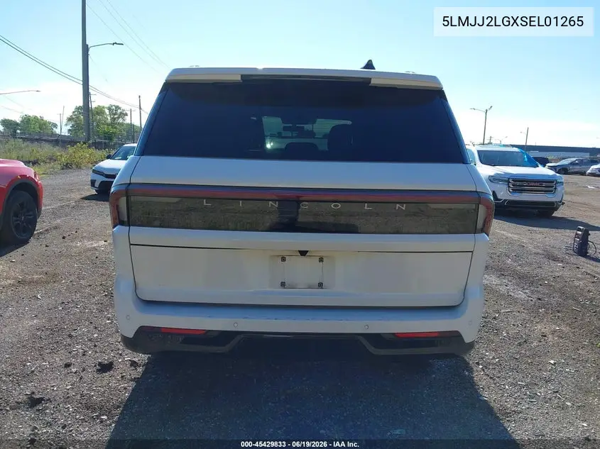2025 Lincoln Navigator Reserve VIN: 5LMJJ2LGXSEL01265 Lot: 45429833