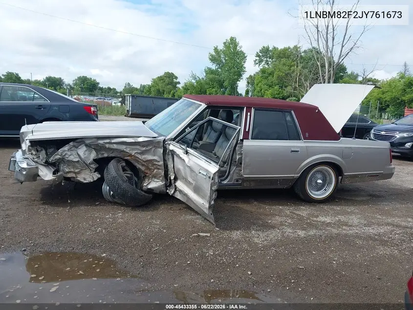1988 Lincoln Town Car Signature VIN: 1LNBM82F2JY761673 Lot: 45433355