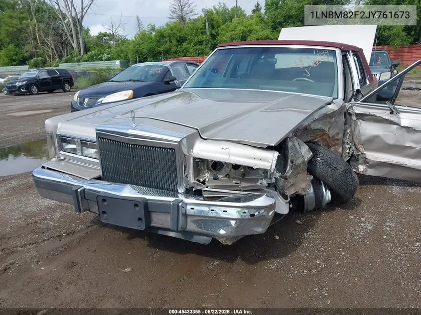 1988 Lincoln Town Car Signature VIN: 1LNBM82F2JY761673 Lot: 45433355