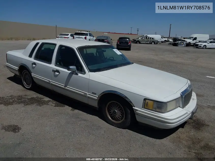1994 Lincoln Town Car Executive VIN: 1LNLM81W1RY708576 Lot: 45160757