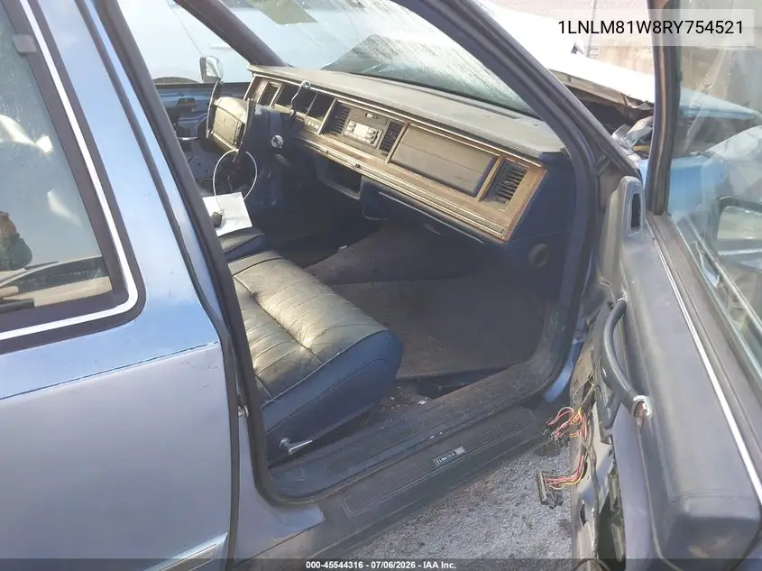 1994 Lincoln Town Car Executive VIN: 1LNLM81W8RY754521 Lot: 45544316