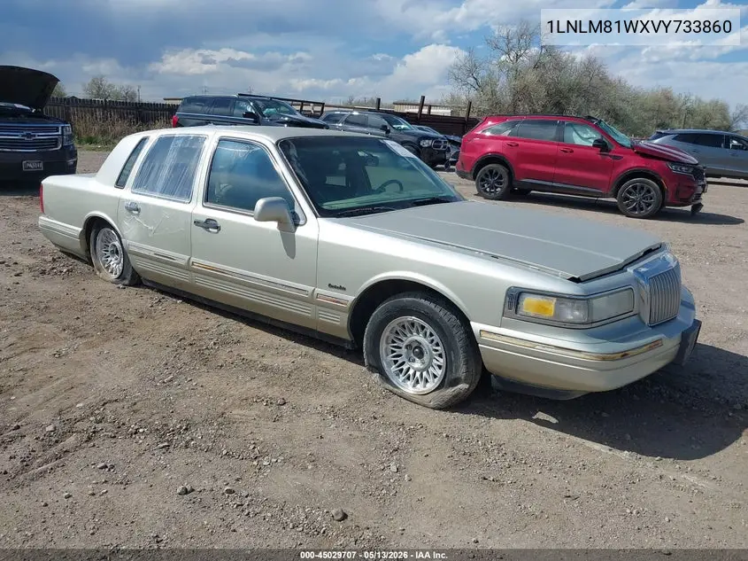 1997 Lincoln Town Car Executive VIN: 1LNLM81WXVY733860 Lot: 45029707