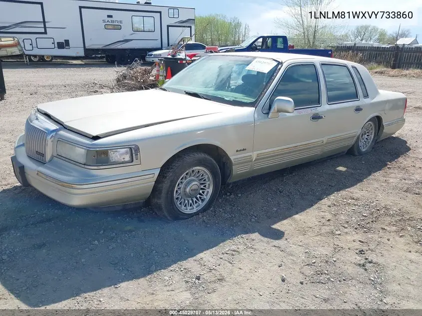 1997 Lincoln Town Car Executive VIN: 1LNLM81WXVY733860 Lot: 45029707