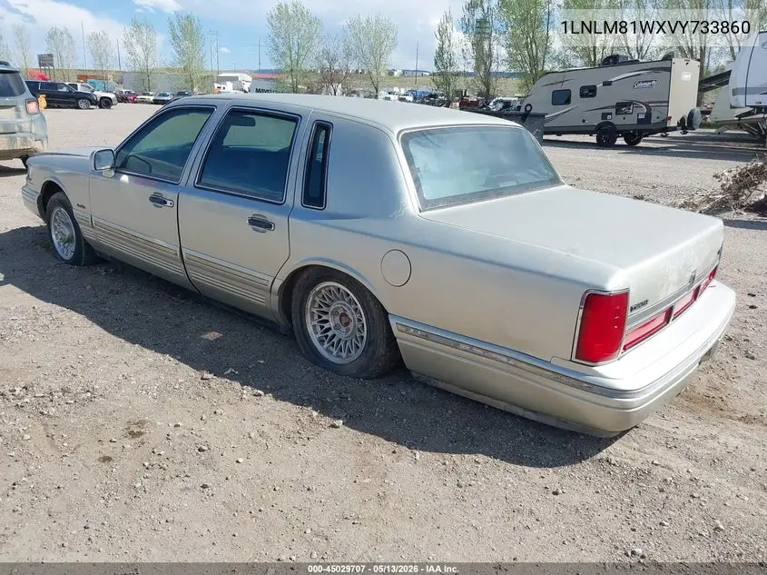 1997 Lincoln Town Car Executive VIN: 1LNLM81WXVY733860 Lot: 45029707