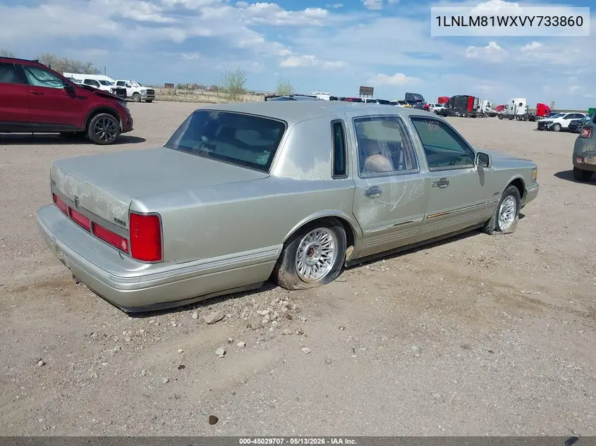 1997 Lincoln Town Car Executive VIN: 1LNLM81WXVY733860 Lot: 45029707