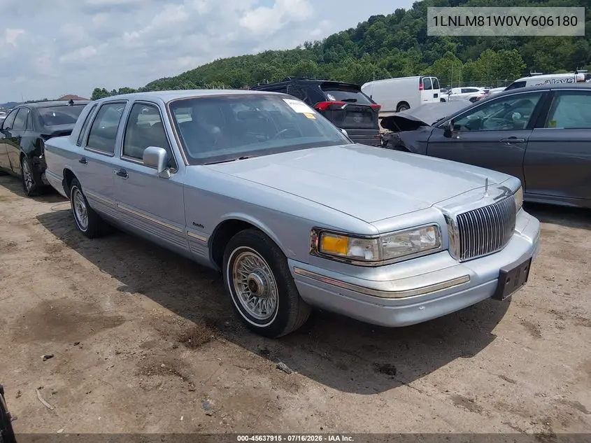 1997 Lincoln Town Car Executive VIN: 1LNLM81W0VY606180 Lot: 45637915