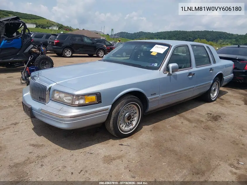 1997 Lincoln Town Car Executive VIN: 1LNLM81W0VY606180 Lot: 45637915
