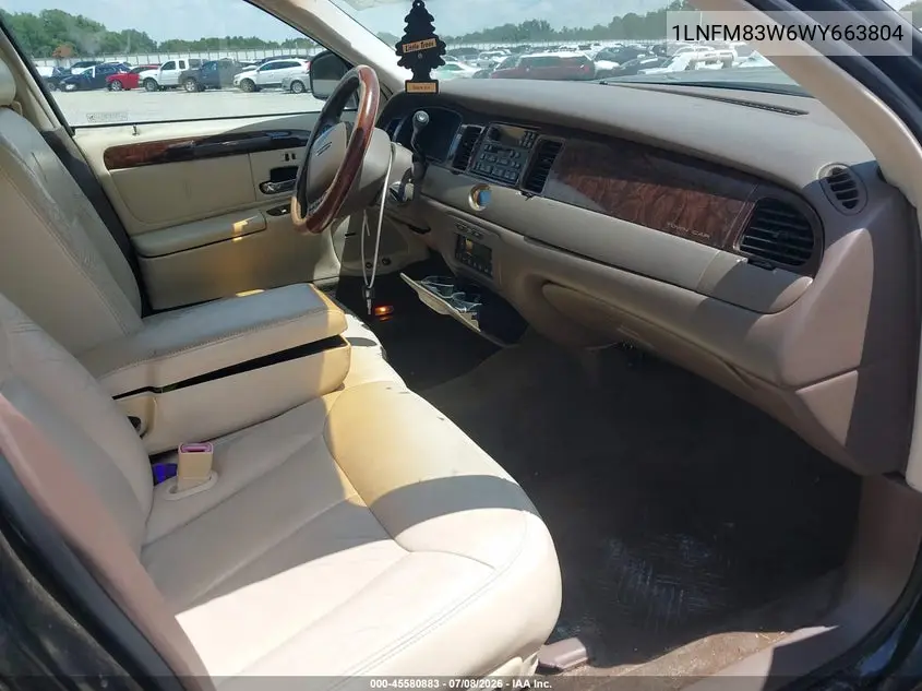 1998 Lincoln Town Car Cartier VIN: 1LNFM83W6WY663804 Lot: 45580883