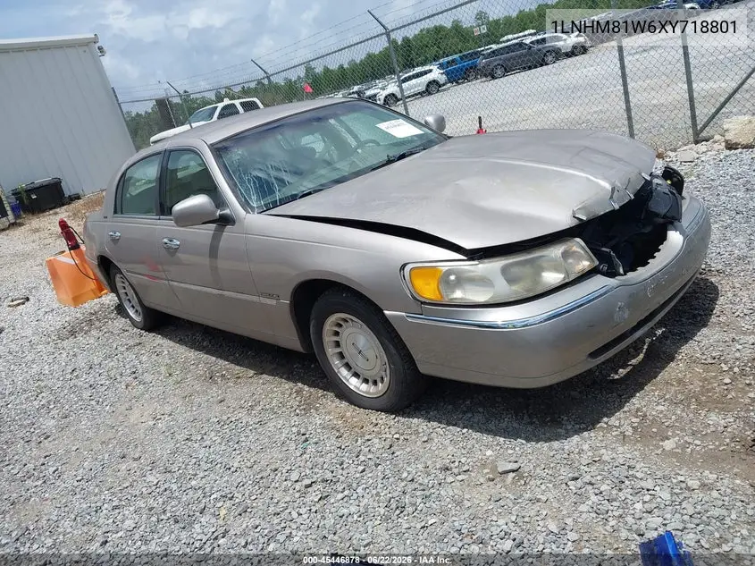 1999 Lincoln Town Car Executive VIN: 1LNHM81W6XY718801 Lot: 45446878