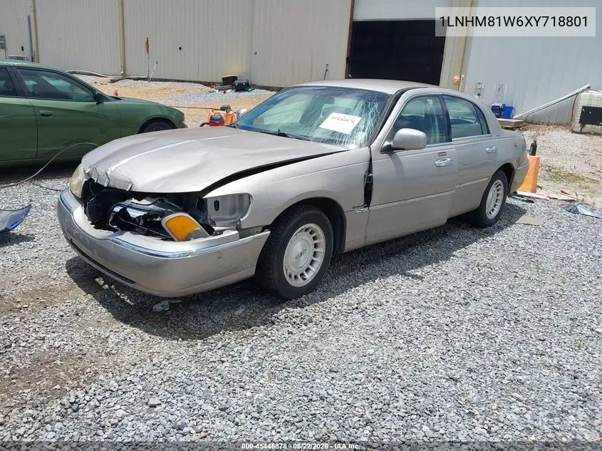 1999 Lincoln Town Car Executive VIN: 1LNHM81W6XY718801 Lot: 45446878