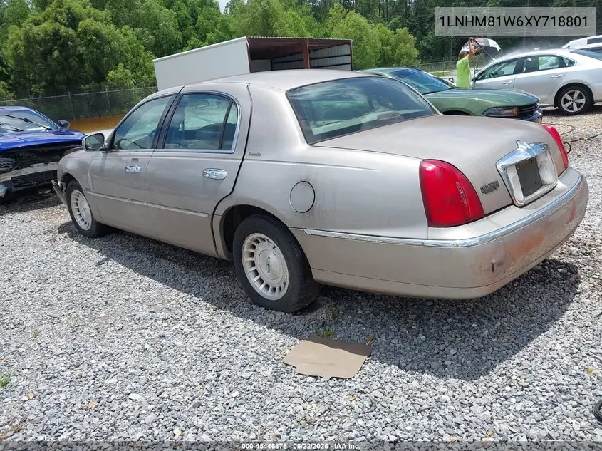1999 Lincoln Town Car Executive VIN: 1LNHM81W6XY718801 Lot: 45446878
