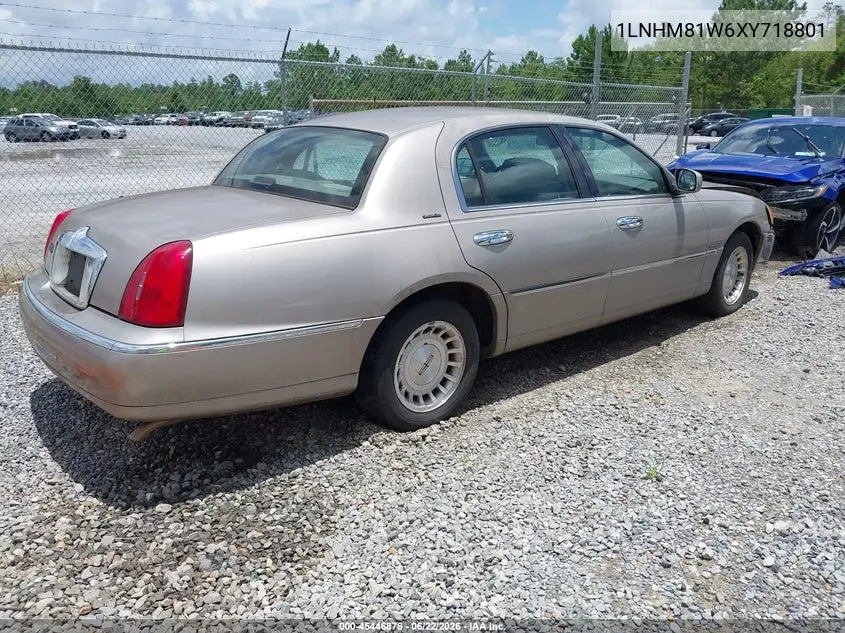 1999 Lincoln Town Car Executive VIN: 1LNHM81W6XY718801 Lot: 45446878