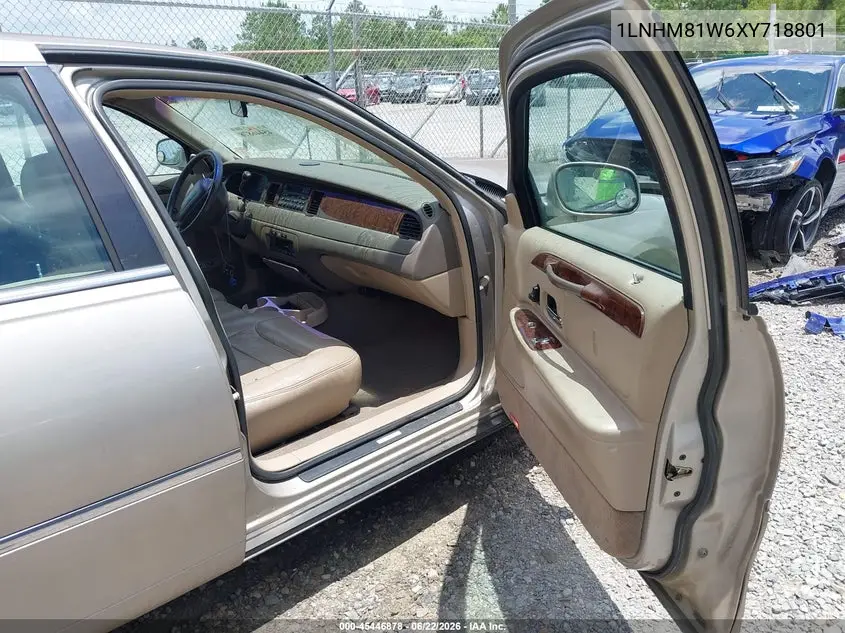 1999 Lincoln Town Car Executive VIN: 1LNHM81W6XY718801 Lot: 45446878