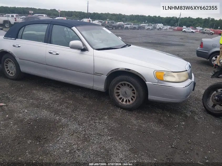 1999 Lincoln Town Car Cartier VIN: 1LNHM83W6XY662355 Lot: 45572859