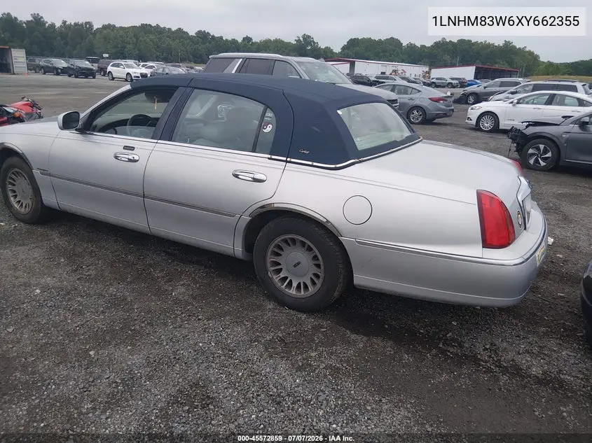 1999 Lincoln Town Car Cartier VIN: 1LNHM83W6XY662355 Lot: 45572859