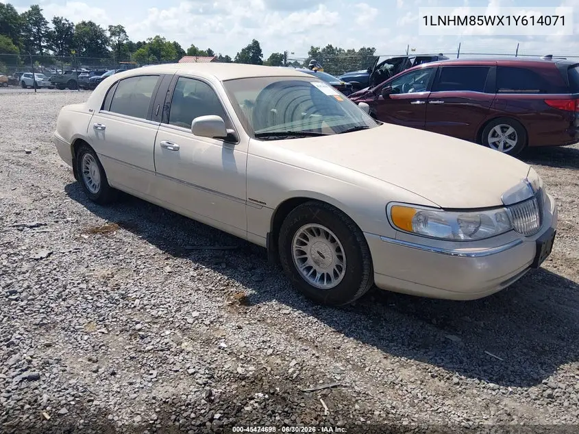 2001 Lincoln Town Car Cartier VIN: 1LNHM85WX1Y614071 Lot: 45474698