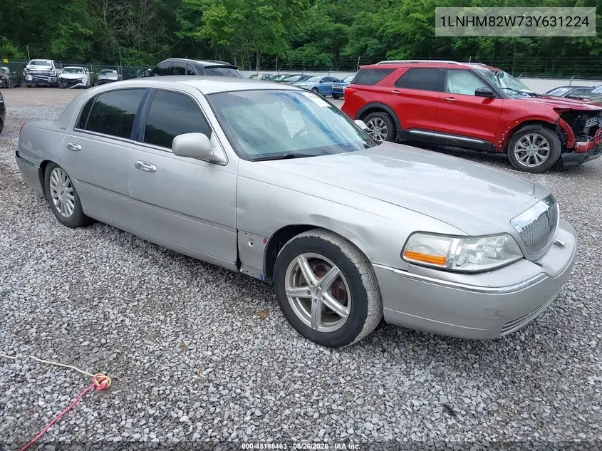 2003 Lincoln Town Car Signature VIN: 1LNHM82W73Y631224 Lot: 45198463