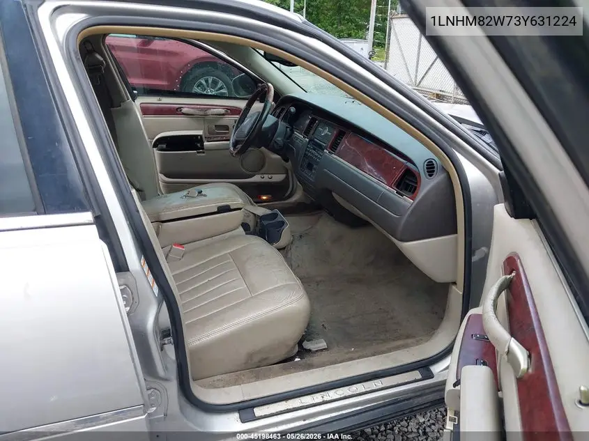 2003 Lincoln Town Car Signature VIN: 1LNHM82W73Y631224 Lot: 45198463