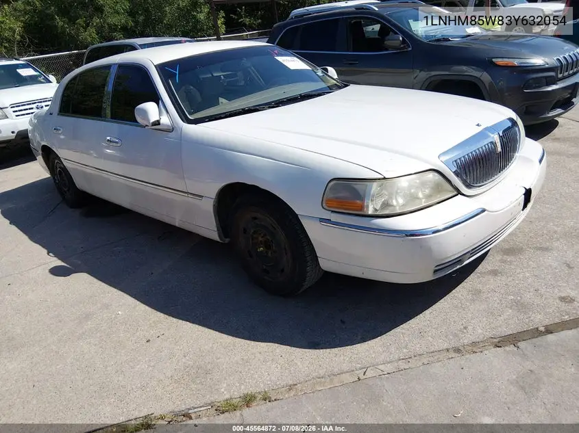 2003 Lincoln Town Car Cartier L VIN: 1LNHM85W83Y632054 Lot: 45564872