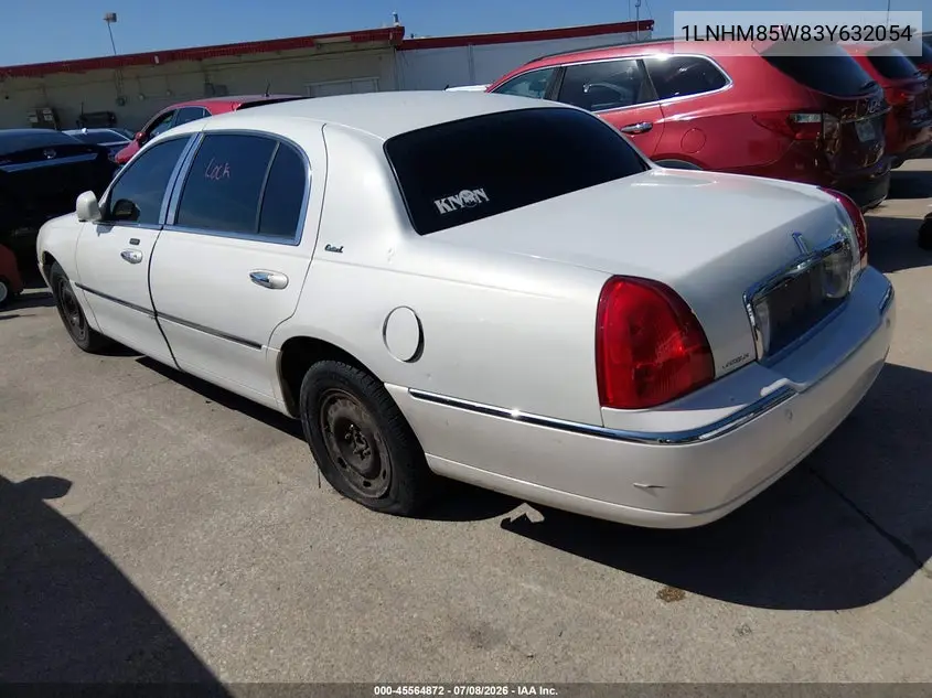 2003 Lincoln Town Car Cartier L VIN: 1LNHM85W83Y632054 Lot: 45564872