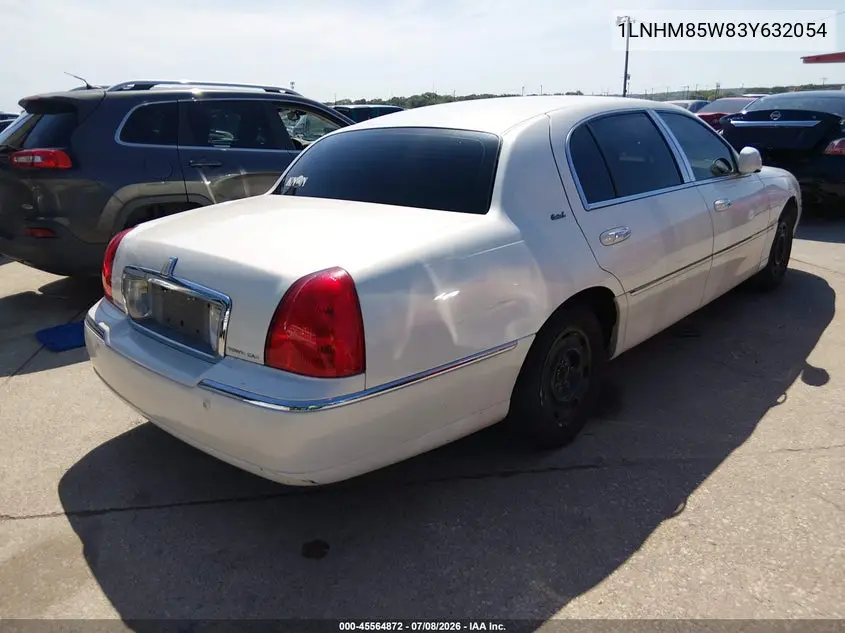 2003 Lincoln Town Car Cartier L VIN: 1LNHM85W83Y632054 Lot: 45564872