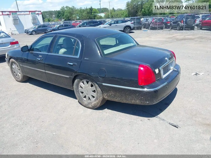 2004 Lincoln Town Car Ultimate VIN: 1LNHM83W74Y601821 Lot: 45219769