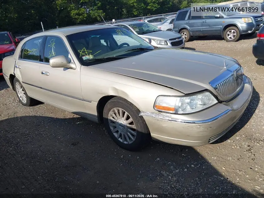 2004 Lincoln Town Car Signature VIN: 1LNHM81WX4Y661899 Lot: 45367818