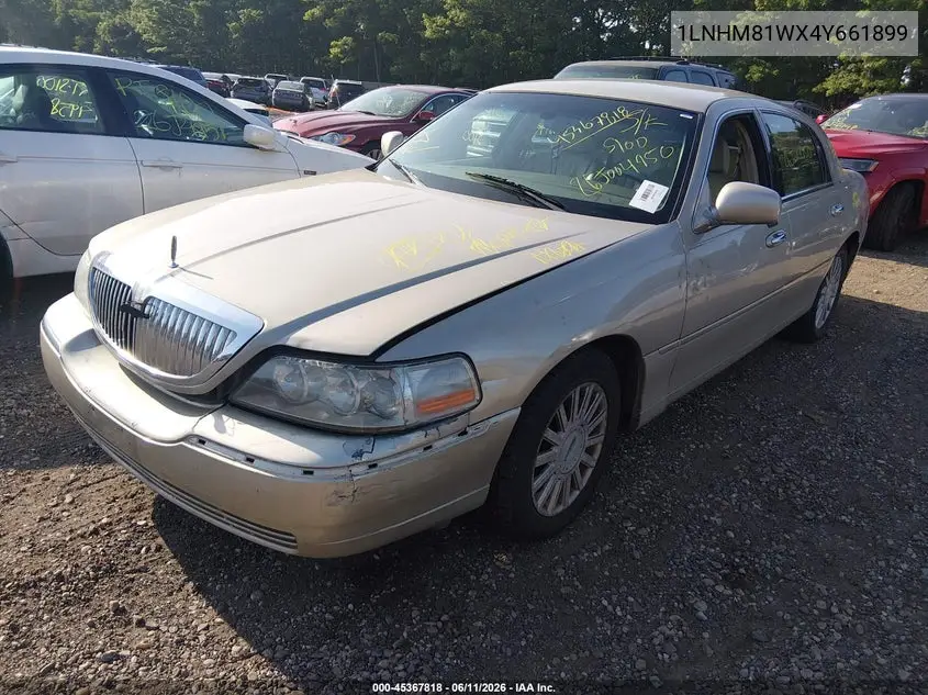 2004 Lincoln Town Car Signature VIN: 1LNHM81WX4Y661899 Lot: 45367818