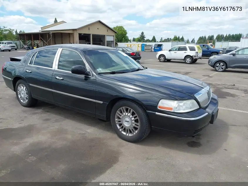 2006 Lincoln Town Car Signature VIN: 1LNHM81V36Y617673 Lot: 45287047