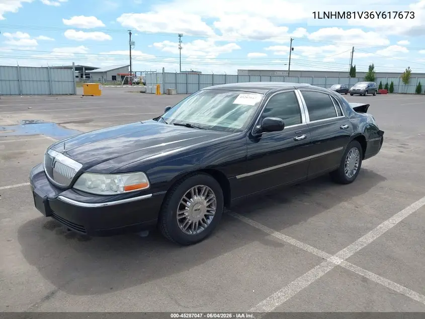 2006 Lincoln Town Car Signature VIN: 1LNHM81V36Y617673 Lot: 45287047
