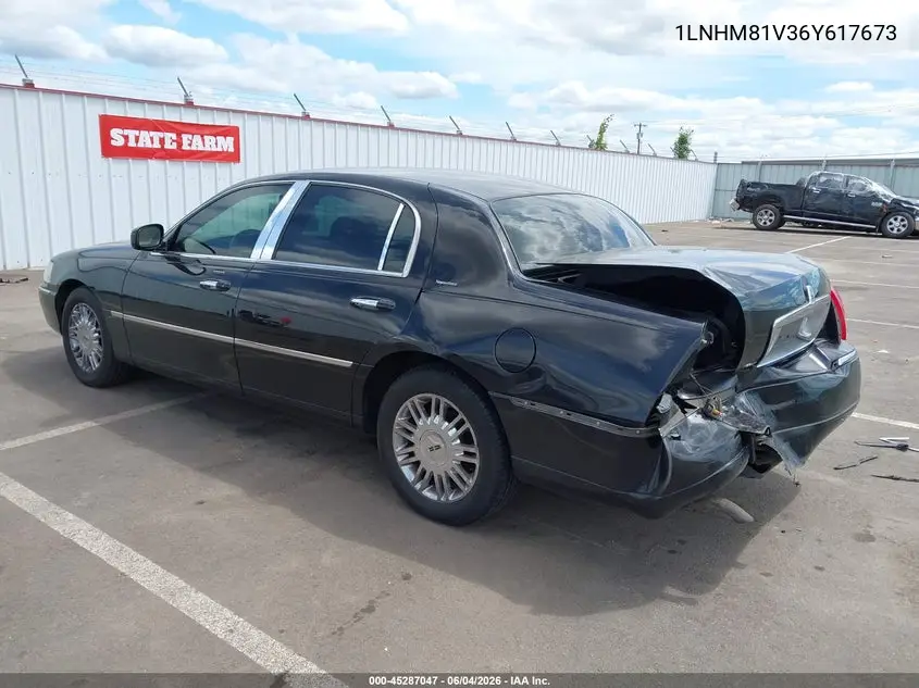 2006 Lincoln Town Car Signature VIN: 1LNHM81V36Y617673 Lot: 45287047