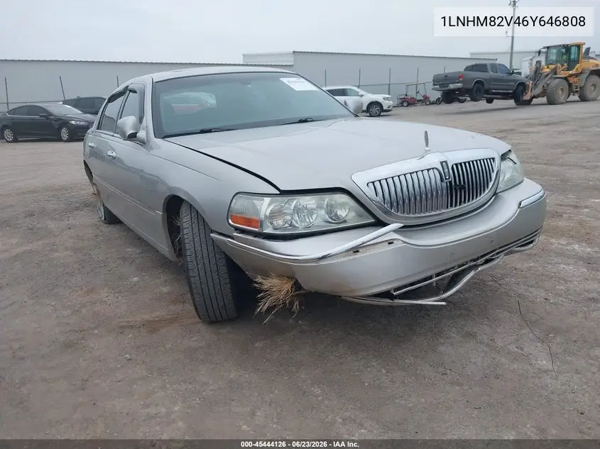 2006 Lincoln Town Car Signature Limited VIN: 1LNHM82V46Y646808 Lot: 45444126
