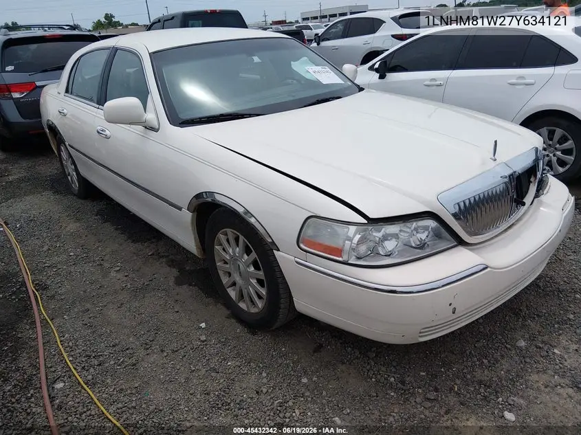 2007 Lincoln Town Car Signature VIN: 1LNHM81W27Y634121 Lot: 45432342