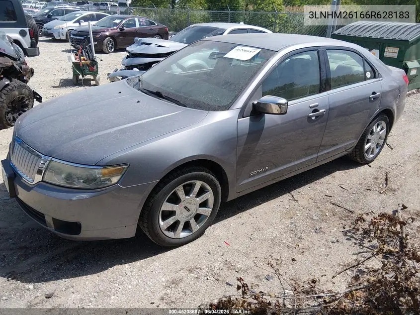 2006 Lincoln Zephyr VIN: 3LNHM26166R628183 Lot: 45208687